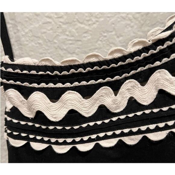 Sea New York Ryleigh Rickrack One-Shoulder Cotton Dress Size XXS - Picture 8 of 13